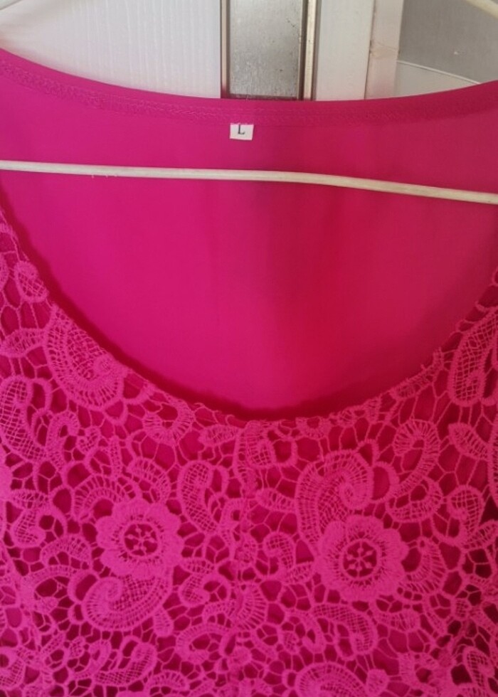 Bayan sıfır kol bluz - Görsel 5