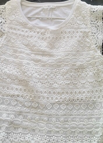 Bayan sıfır kol bluz - Görsel 3