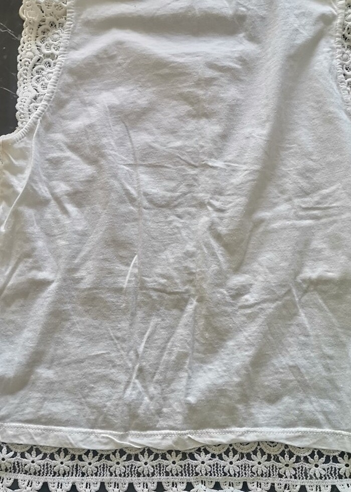 Bayan sıfır kol bluz - Görsel 5