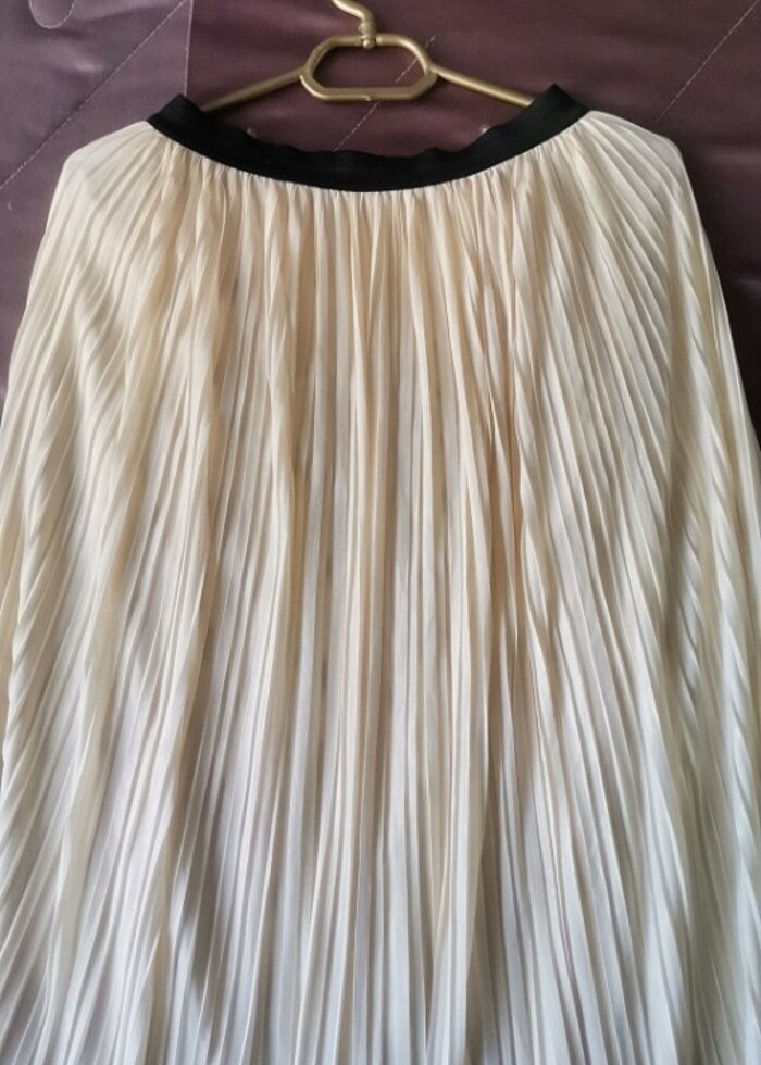 Beli lastikli Uzun etek - Görsel 2