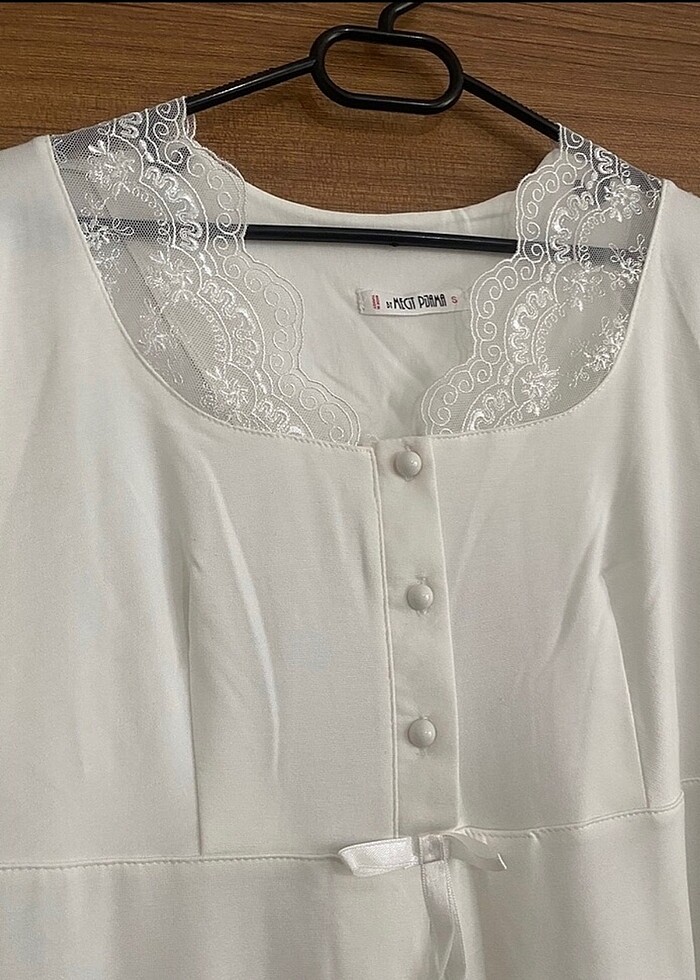 Lohusa gecelik pijama - Görsel 4