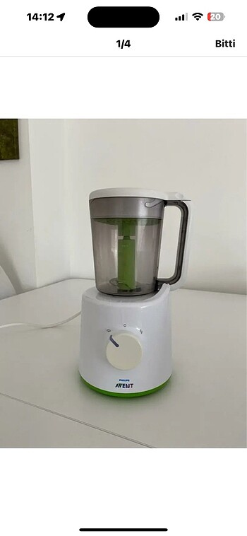 Philips Avent Scf870 Wasabi Buharlı Pişirici