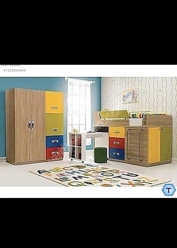 Parlak Renkli Çocuk Odası - Görsel 6