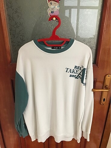 beyaz sweatshirt