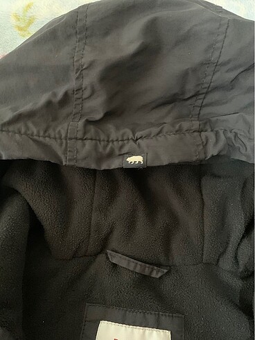 l Beden siyah Renk Pull And Bear Kanguru Mont
