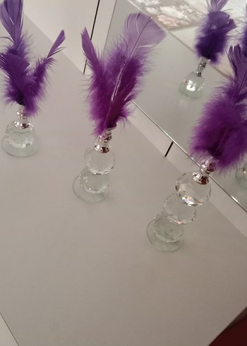 dekoratif süs mor - Görsel 6