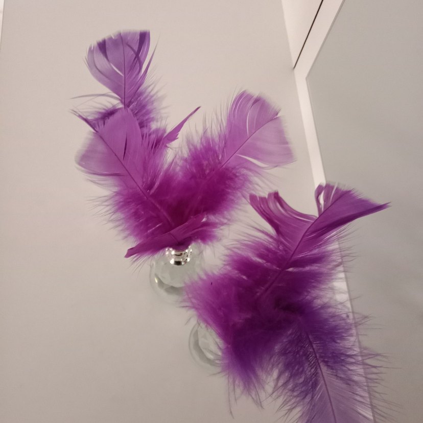 dekoratif süs mor - Görsel 3