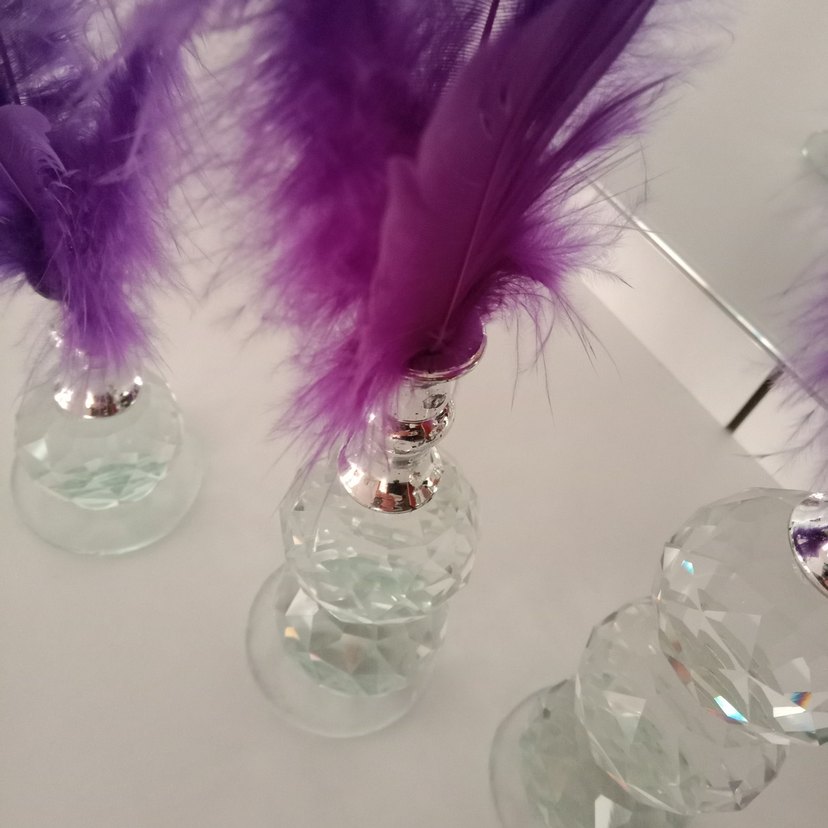 dekoratif süs mor - Görsel 5