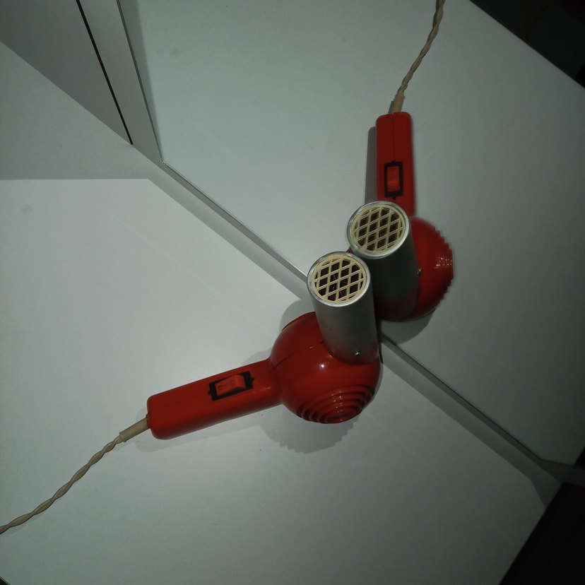 turuncu Renkli Saç Kurutma Makinesi - Görsel 3