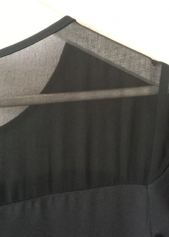 Kadın Siyah Kemerli Uzun Tulum - Görsel 6