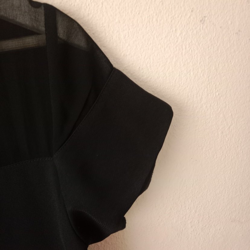 Kadın Siyah Kemerli Uzun Tulum - Görsel 5