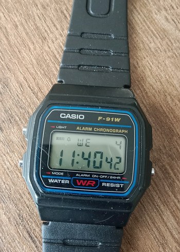 Mavi Dijital Minimalist Erkek Saati - Görsel 5