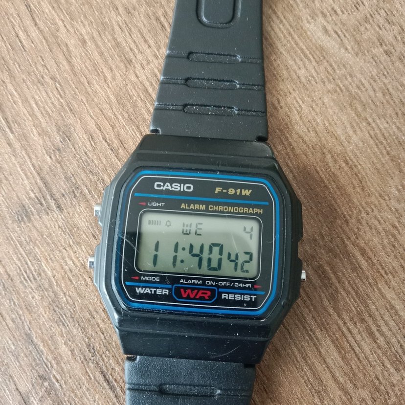 Mavi Dijital Minimalist Erkek Saati - Görsel 5