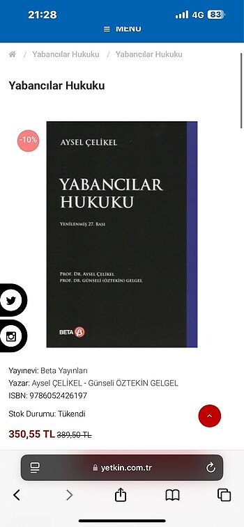 Yabancılar Hukuku Kitap