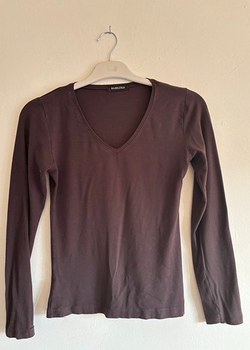 American Vintage Kahverengi V Yakalı Kadın Body