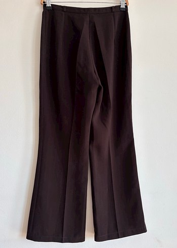 American Vintage Kahverengi Kemerli Kadın Kumaş Pantolon