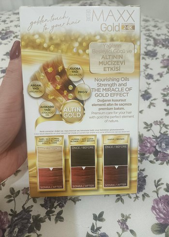 24K Gold Deluxe Saç Boyası - Tarçın Bakır 8.45 - Görsel 3