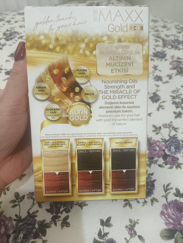 24K Gold Deluxe Saç Boyası - Tarçın Bakır 8.45 - Görsel 3