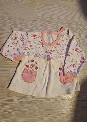 Uzun Kollu Bebek Kız Takımı - Görsel 2