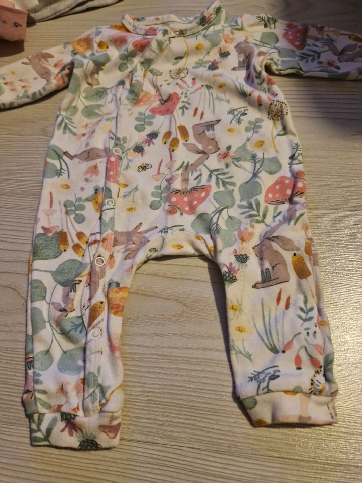 Pastel Baskılı  Bebek Tulum - Görsel 4