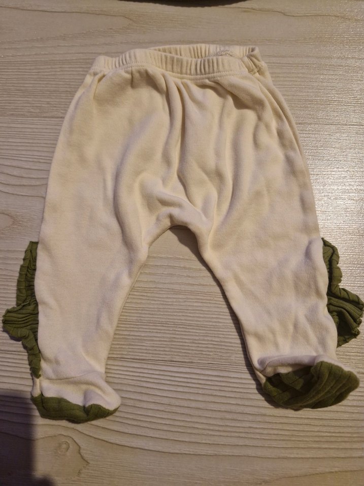 Kız bebek haki alt üst takım - Görsel 4