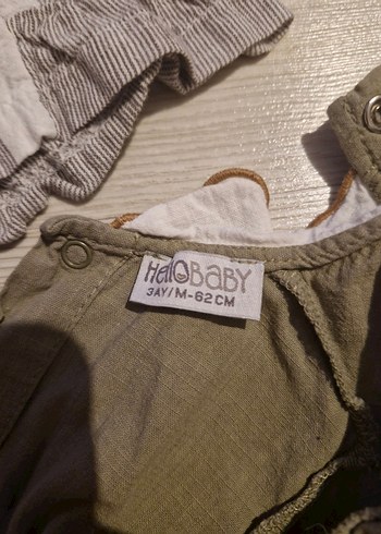 Nakışlı Yakalı Kız Keten Bluz - Görsel 5