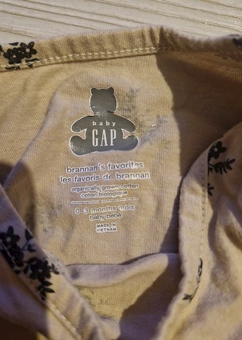 Uzun Kollu Bej Kız Bebek Body - Görsel 4