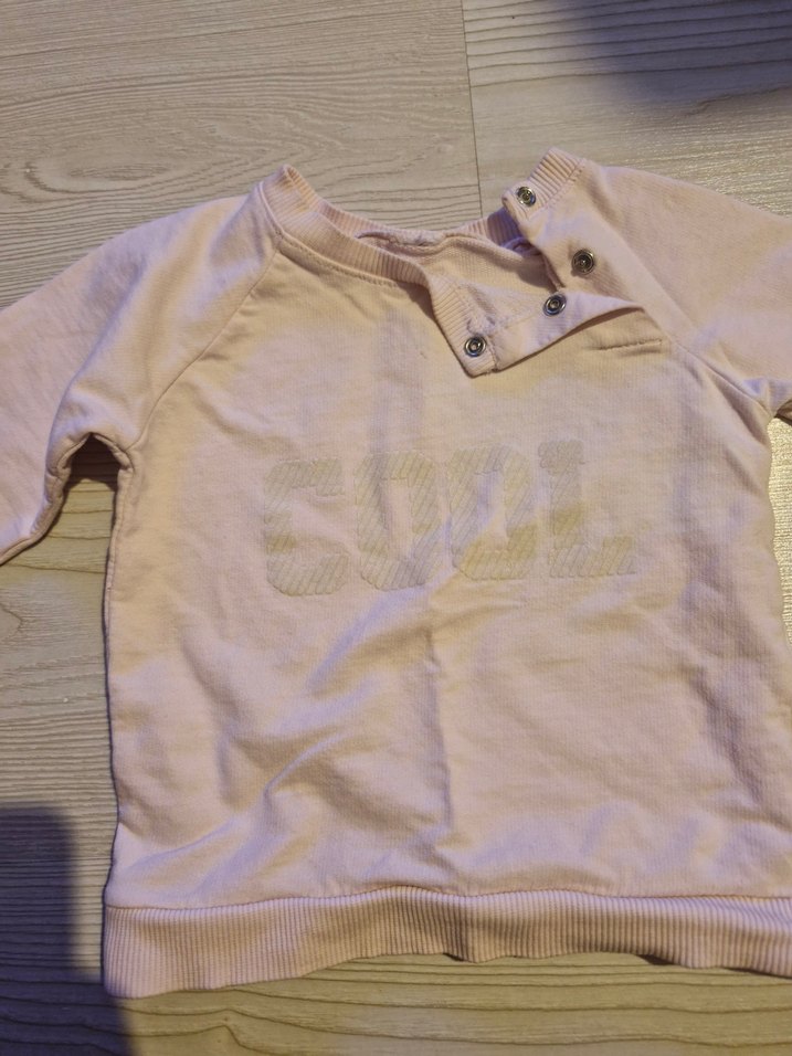 Kız Çocuk Kahverengi Uzun Kollu Sweatshirt - Görsel 3