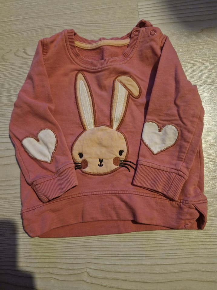 Kız Çocuk Kahverengi Uzun Kollu Sweatshirt - Görsel 2