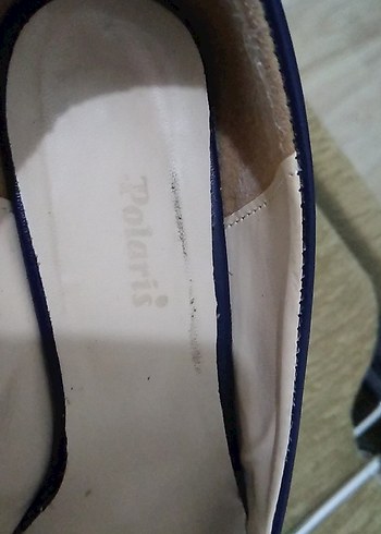 Klasik Lacivert Stiletto Topuklu Kadın Ayakkabı - Görsel 7