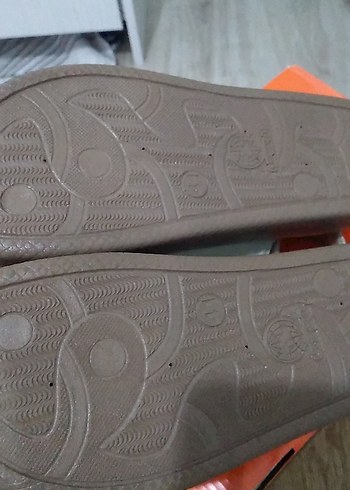 Erkek Beyaz Tokalı Kauçuk Sandalet - Görsel 5