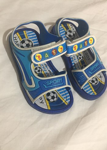 Mavi Erkek Çocuk Spor Sandaletleri Velcro