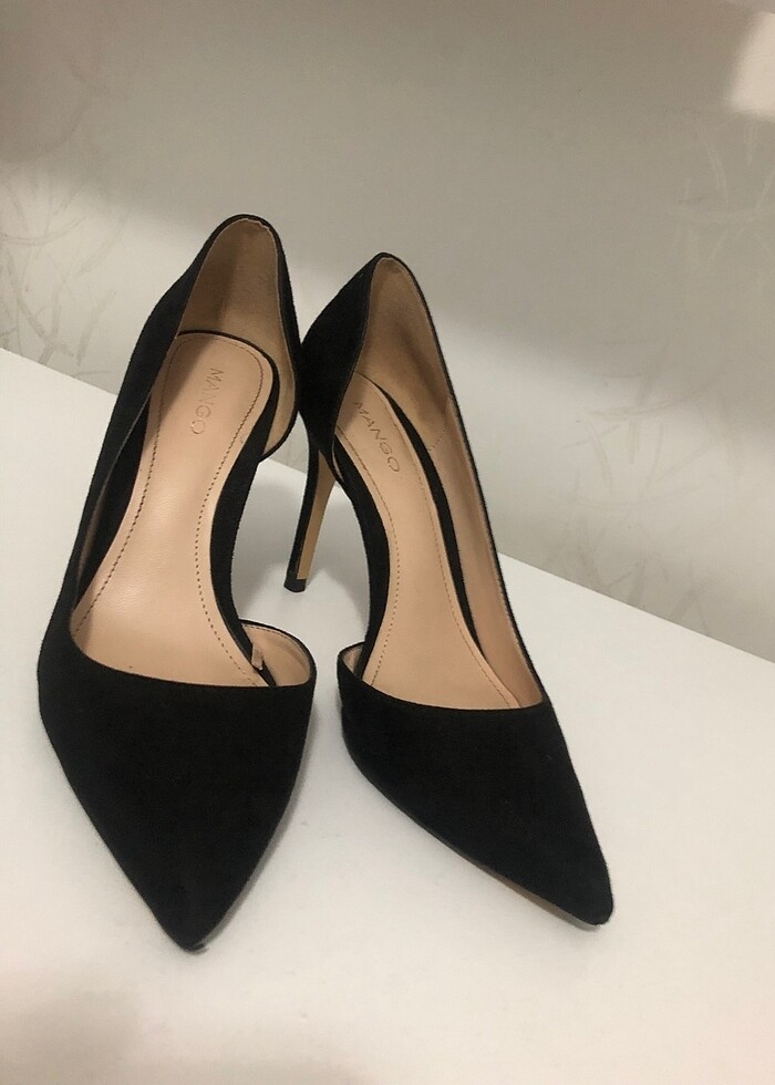 Mango asimetrik stiletto - Görsel 5