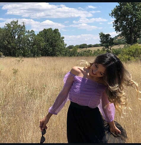 Mor bluz - Görsel 2