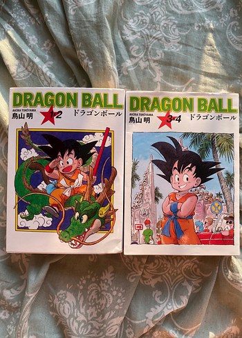 Dragon Ball 1-2 ve 3-4 Ciltleri Çizgi Roman