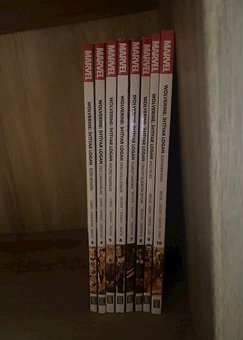Marvel Wolverine İhtiyar Logan 3-10 Çizgi Roman Seti