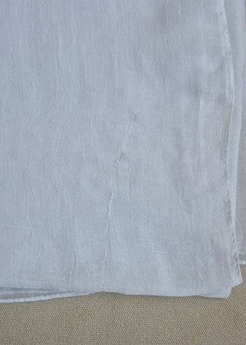 beyaz jawel konfor eşarp - Görsel 3