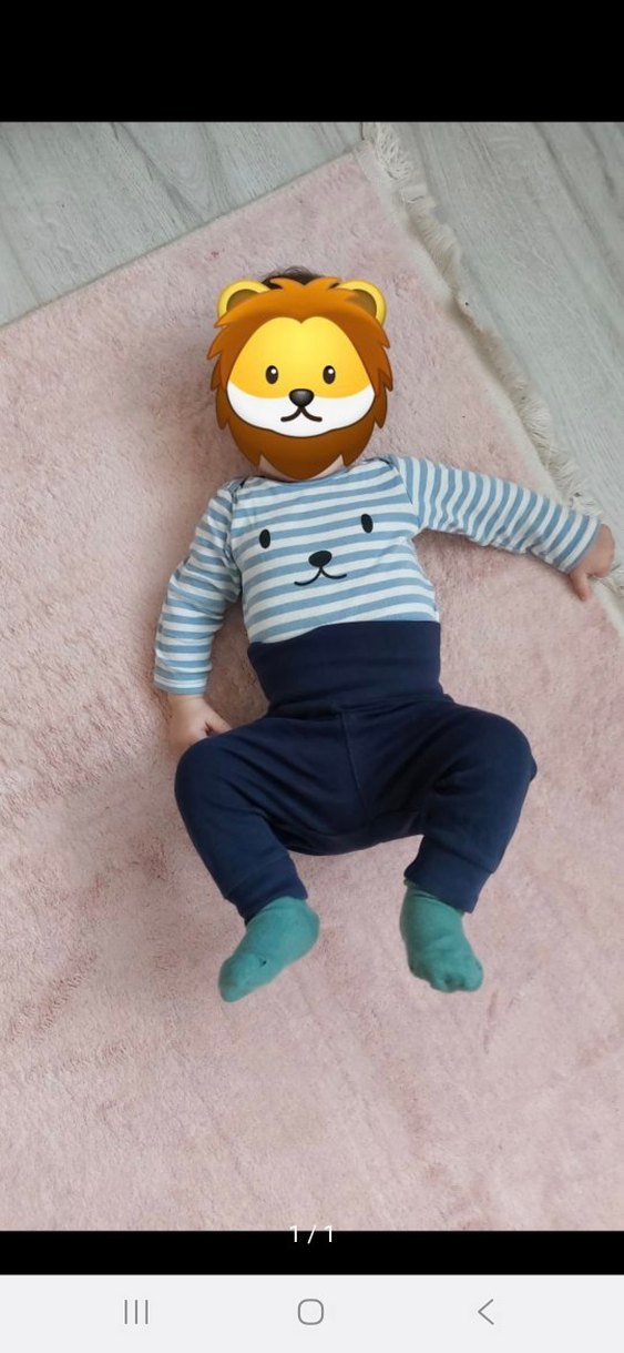 Mavi Bebek Erkek Uzun Kollu Takım - Görsel 2