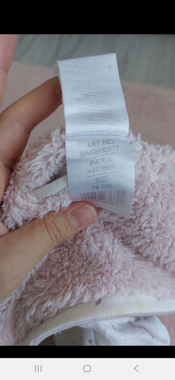 Kız Çocuk Pembe Kapüşonlu Kürklü Mont - Görsel 4