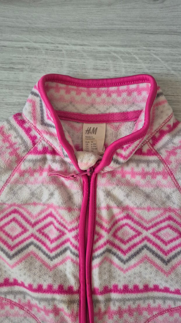 kiz bebek polar hırka 6-9 ay - Görsel 2