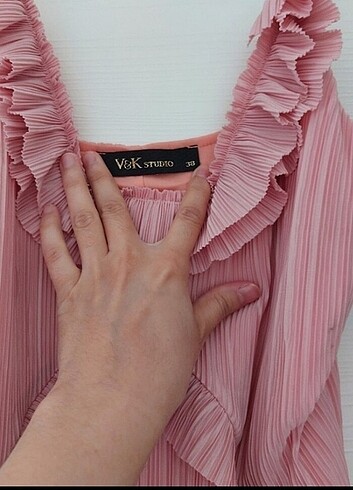 Askılı prenses abiye elbise - Görsel 3