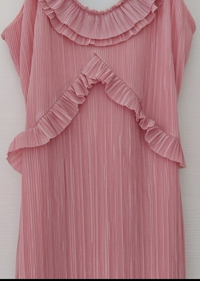 Askılı prenses abiye elbise - Görsel 2