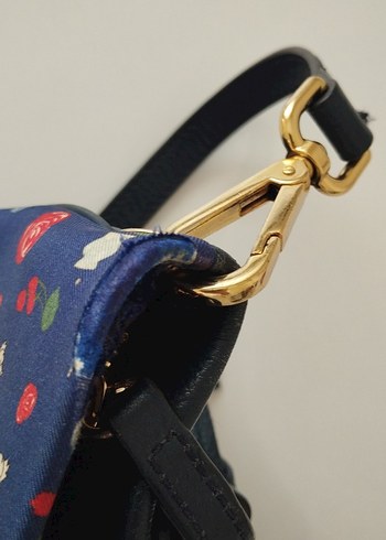 Aker marka çiçekli çanta - Görsel 5