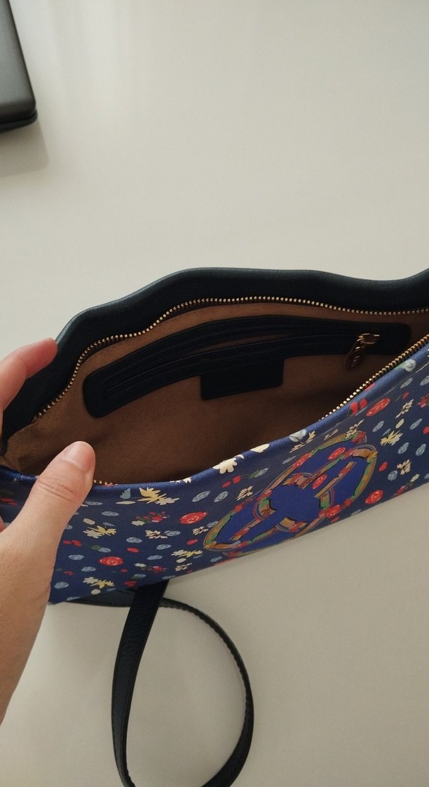 Aker marka çiçekli çanta - Görsel 4