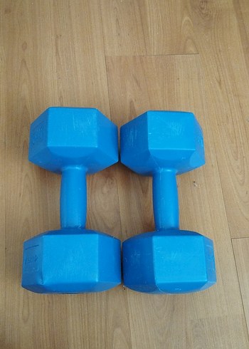 Delta Marka Mavi Renkli 5 Kg Egzersiz Dambılları - Görsel 5