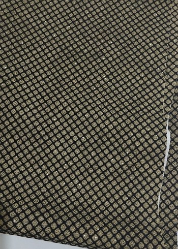 siyah Gold simli kumaş - Görsel 9