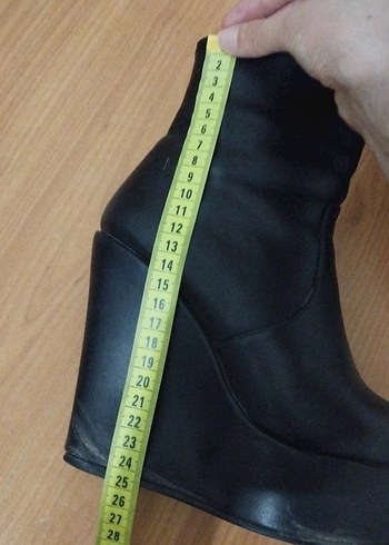 Kadın Siyah Dolgu Topuklu Bot - Görsel 6