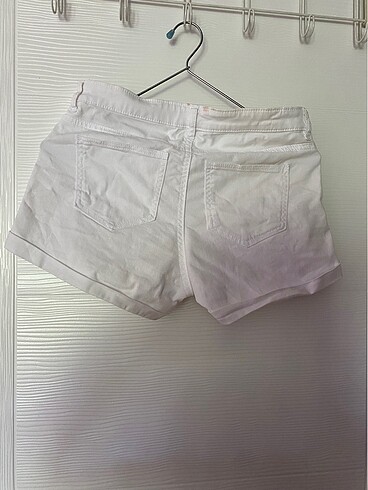 H&M H&M beyaz kot şort