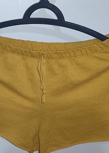 m Beden camel Renk Kadın Mini Şort