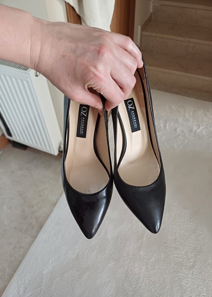 Öz ayakkabı topuklu 39 numara - Görsel 2